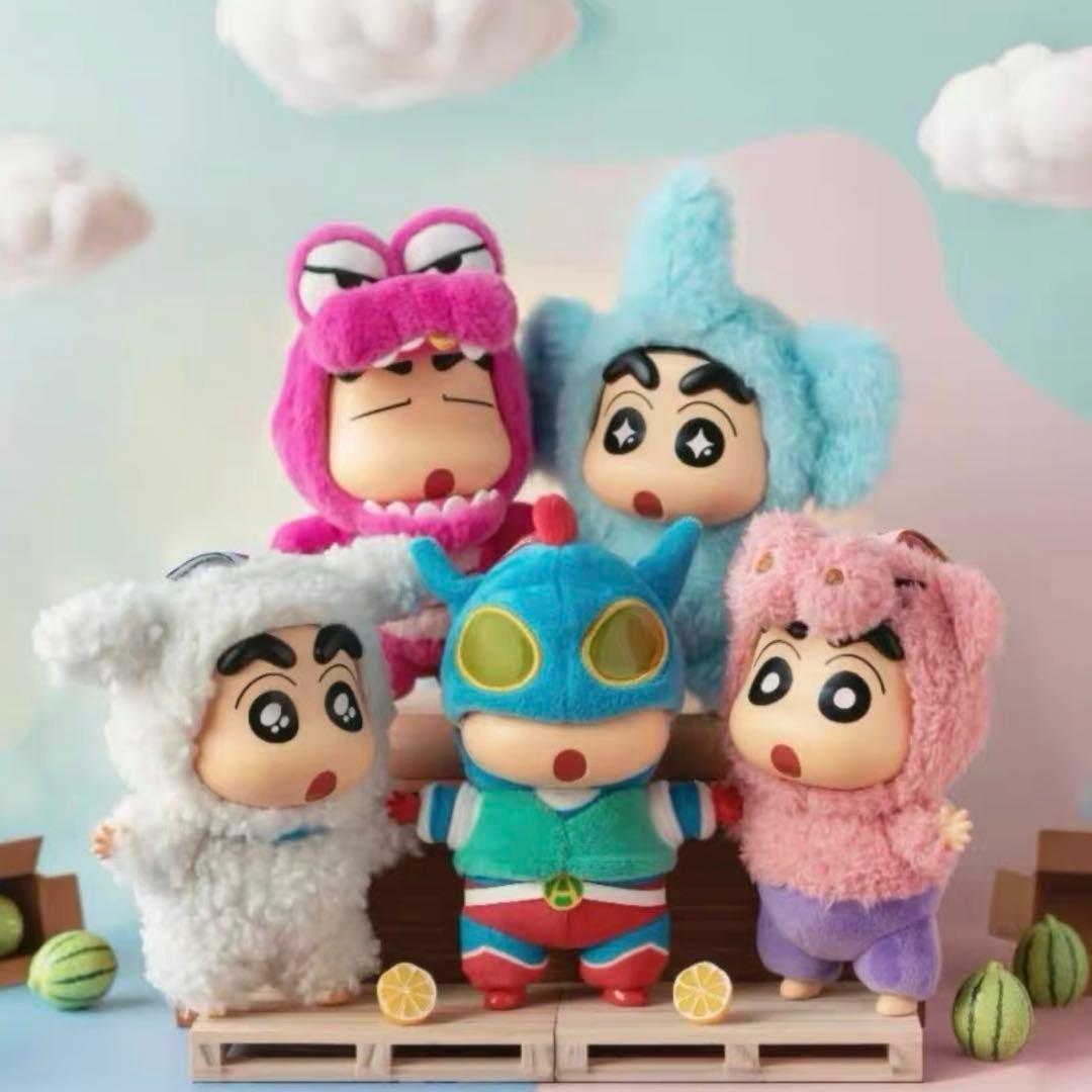 クレヨンしんちゃん TOPTOY プレイパーティー4個セットPLAYPARTY