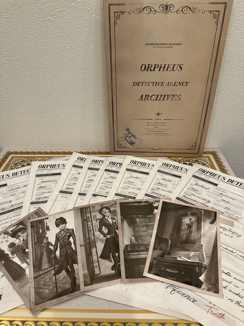 【新品未使用】第五人格　オフラインパック DM 写真家グッズのみ