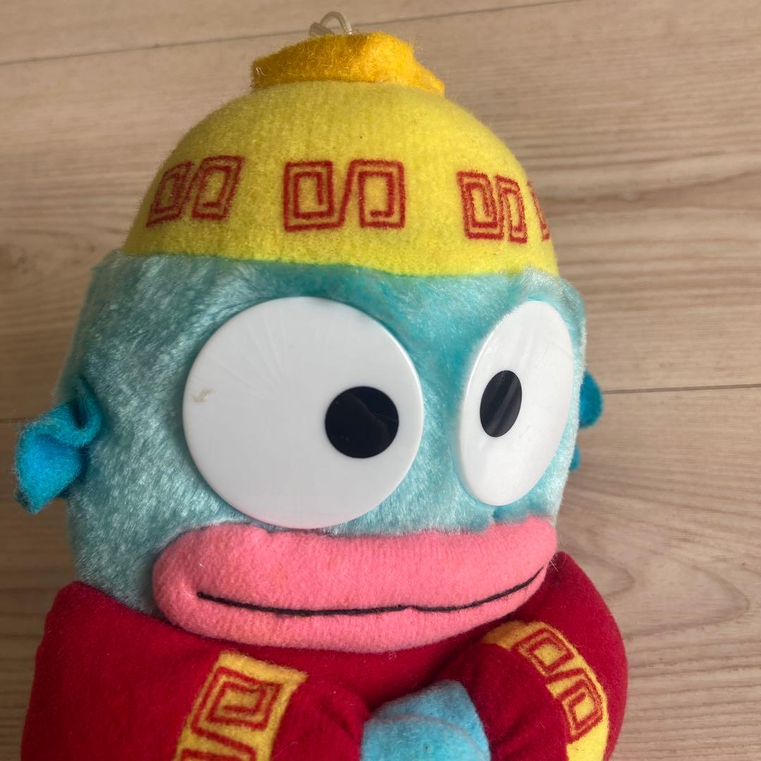 サンリオ　ハンギョドン　中華ぬいぐるみ　非売品　平成レトロ　激レア　希少　グッズ