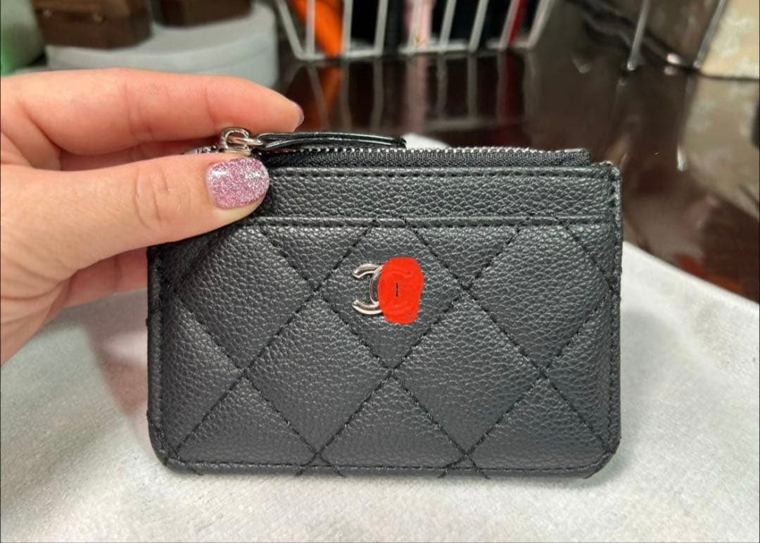 【くうページ】上質本革三つ折り財布/フラグメントケース