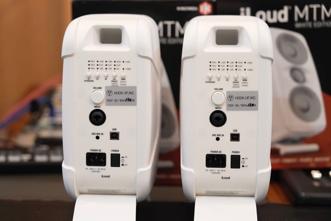 IK Multimedia iLoud MTM 初代 2本ペア ホワイト