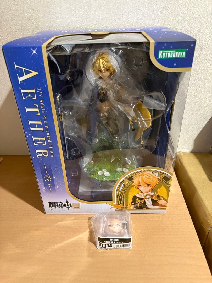 未開封 コトブキヤ 1/7 原神 空 特典パーツ付 110562618