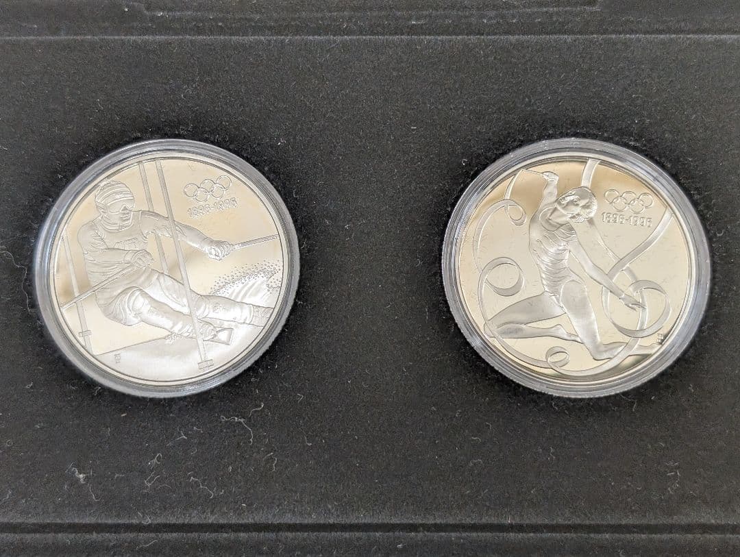 【希少品】オリンピック100年記念銀貨セット 1986-1989年