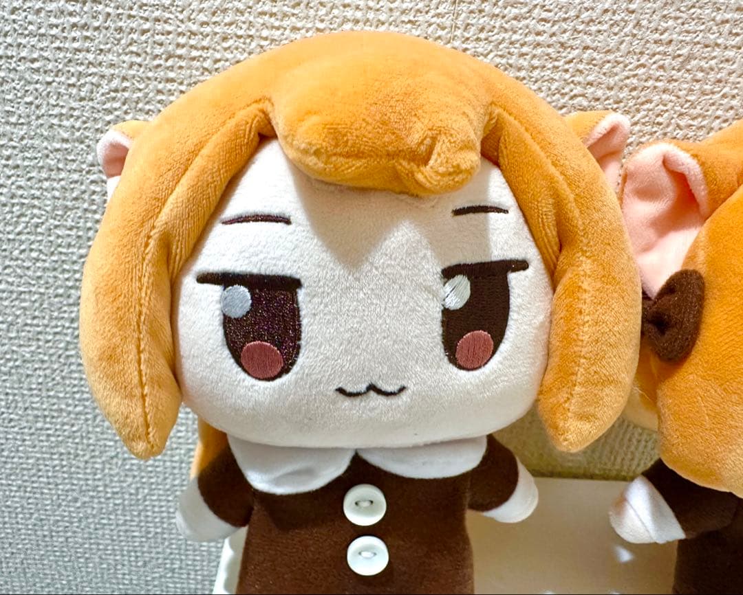 うめともものふつうの暮らし ぬいぐるみ もも＆うめ