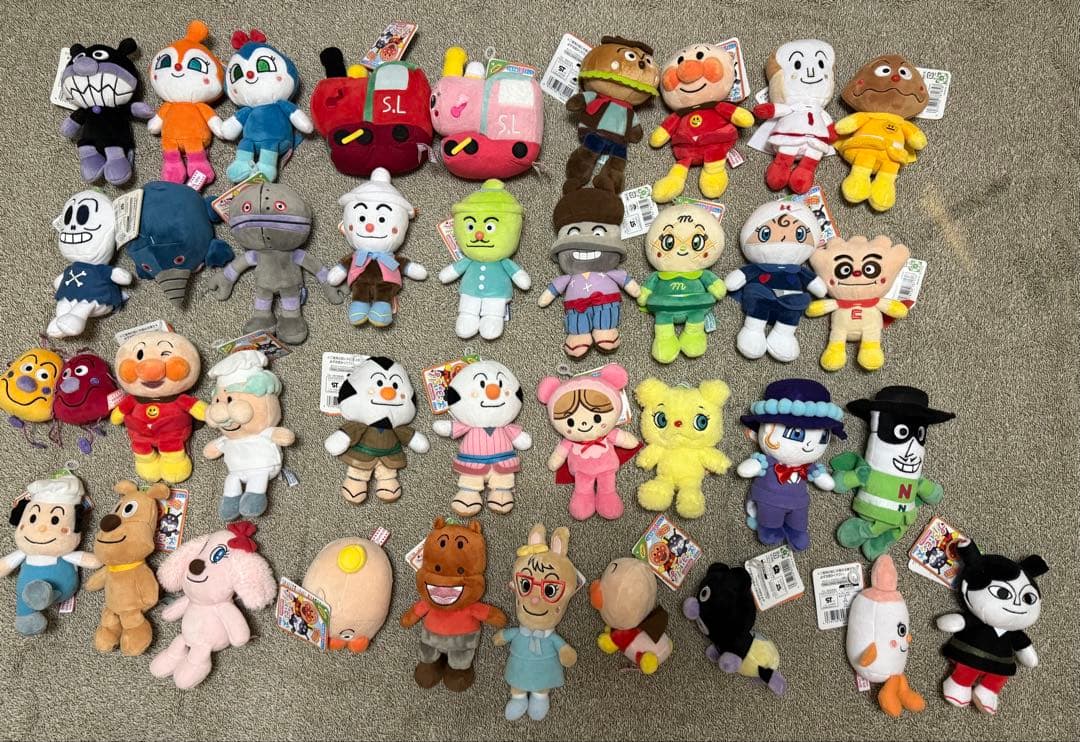 アンパンマン プリちぃビーンズSPlus(37体セット)コンプリート新品/未使用