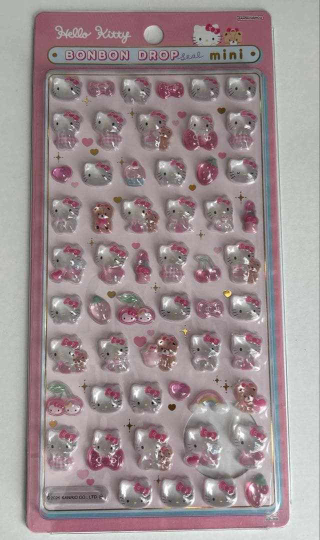 正規品　サンリオ　ボンボンドロップシールmini 全８種 コンプリートセット