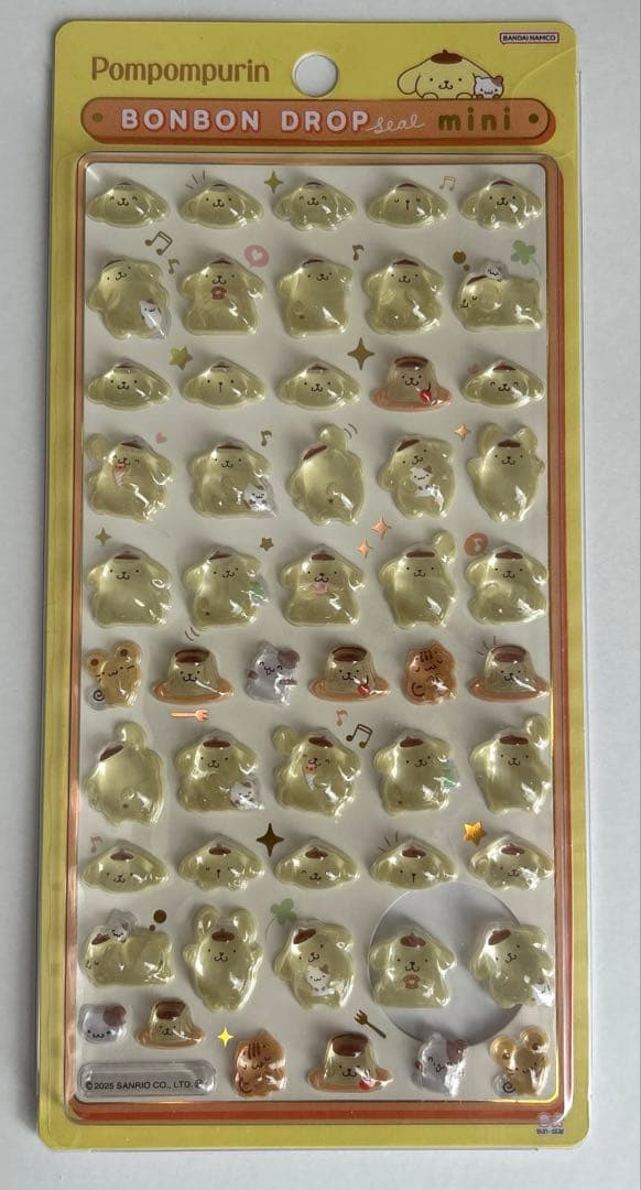 正規品　サンリオ　ボンボンドロップシールmini 全８種 コンプリートセット