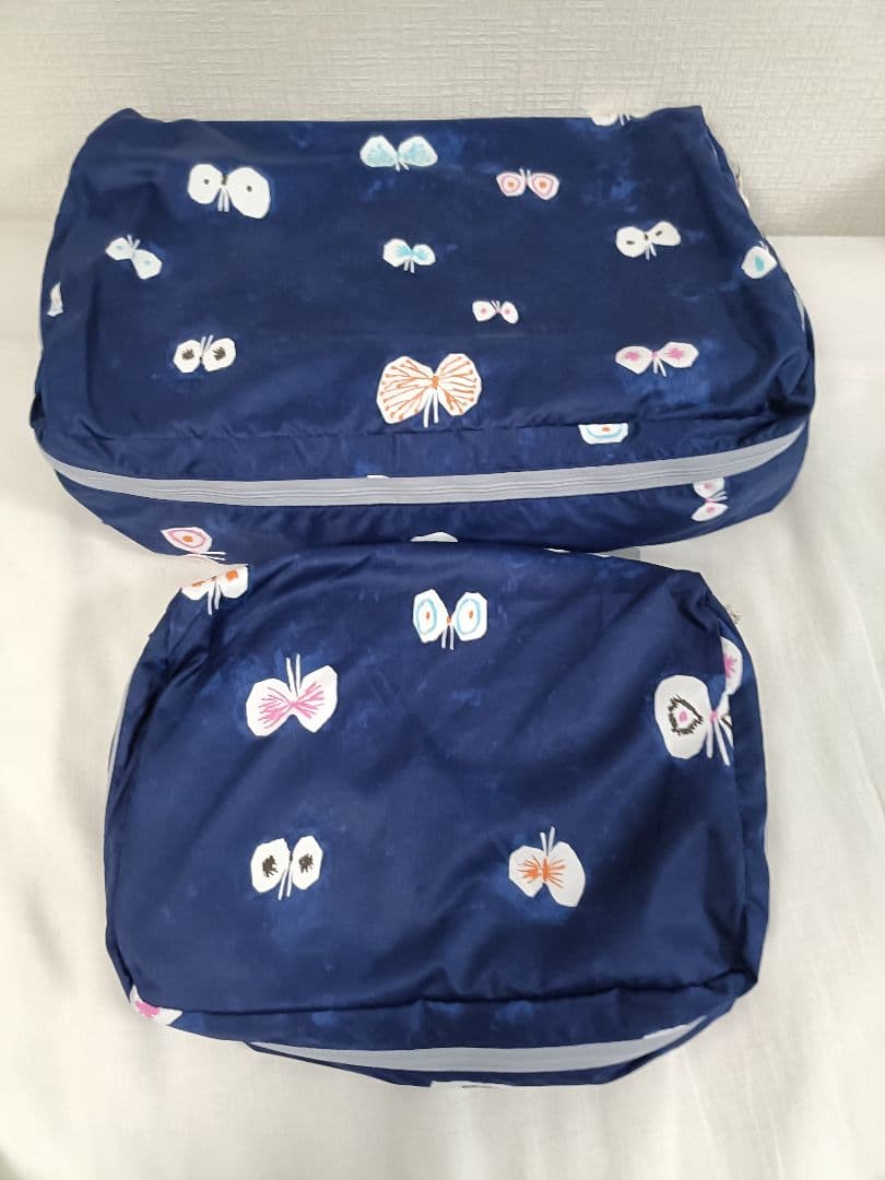 新品未使用　ミナペルホネン　トラベルポーチ　２個セット　hana hane