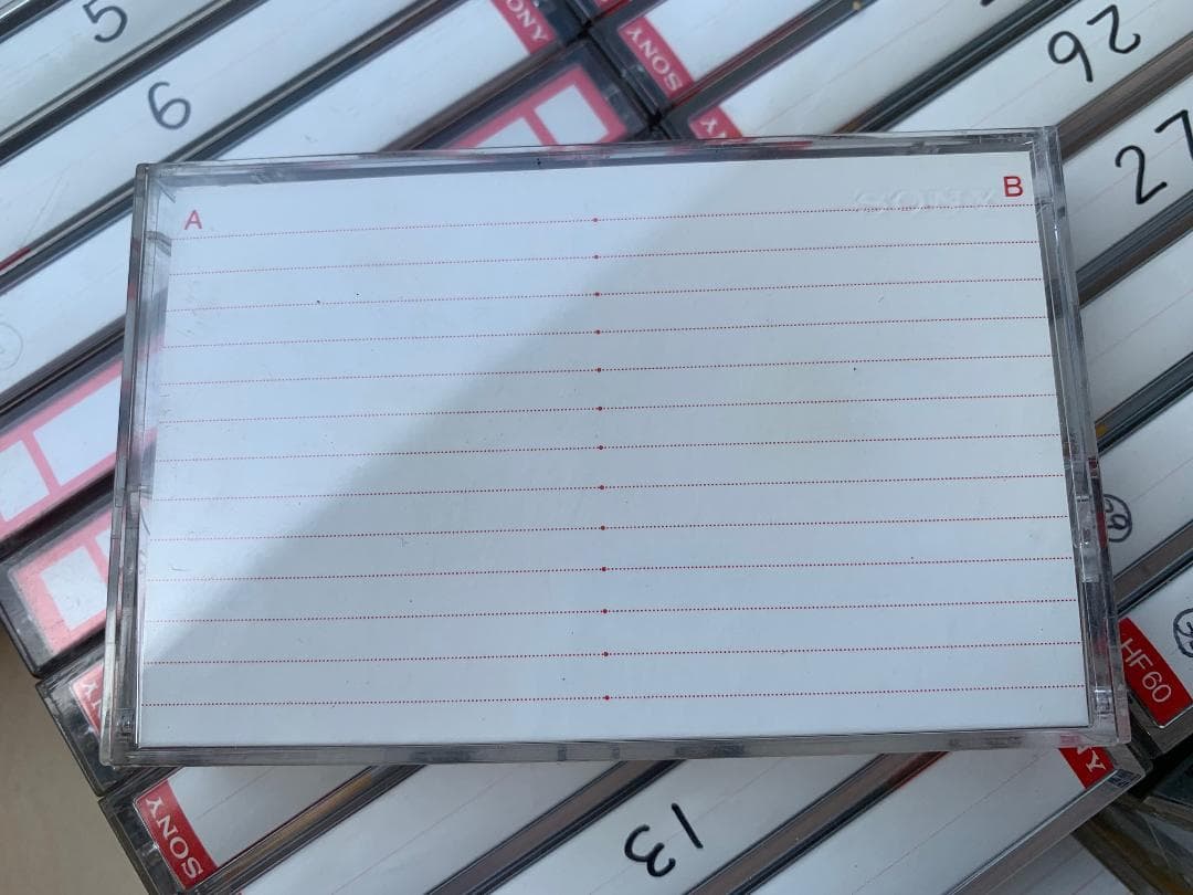 値下げ　「Sony　Ｃカセット　ＨＦ６０　（ノーマルポジッション）　３２巻」