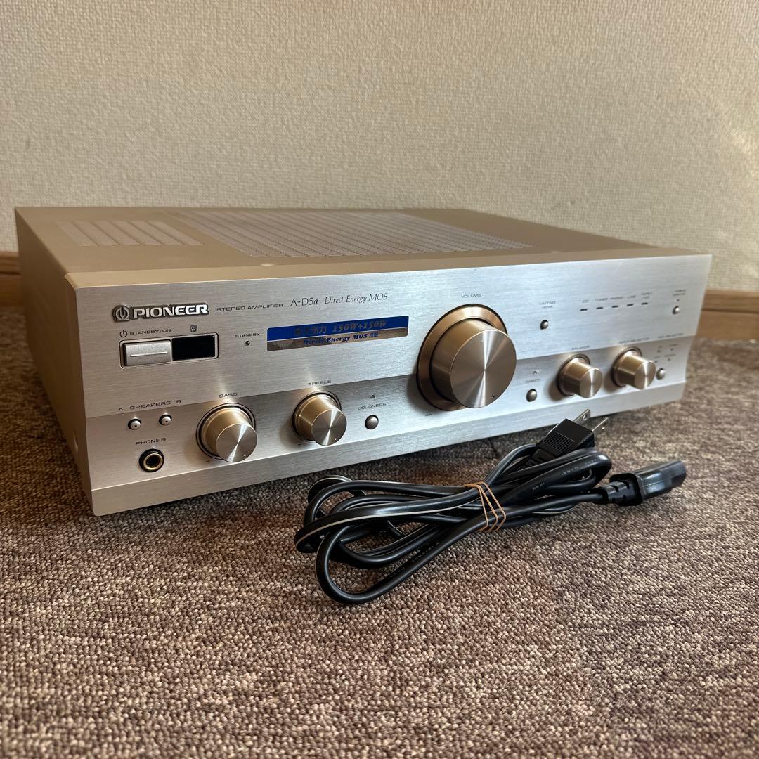 【動作確認済み】 パイオニア A-D5a プリメインアンプ【美品】