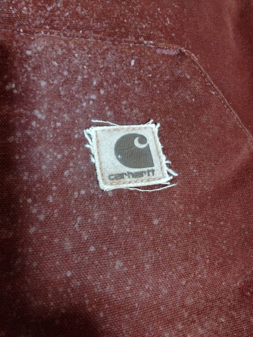 Carhartt バーガンディ ベスト Lサイズ　made in USA