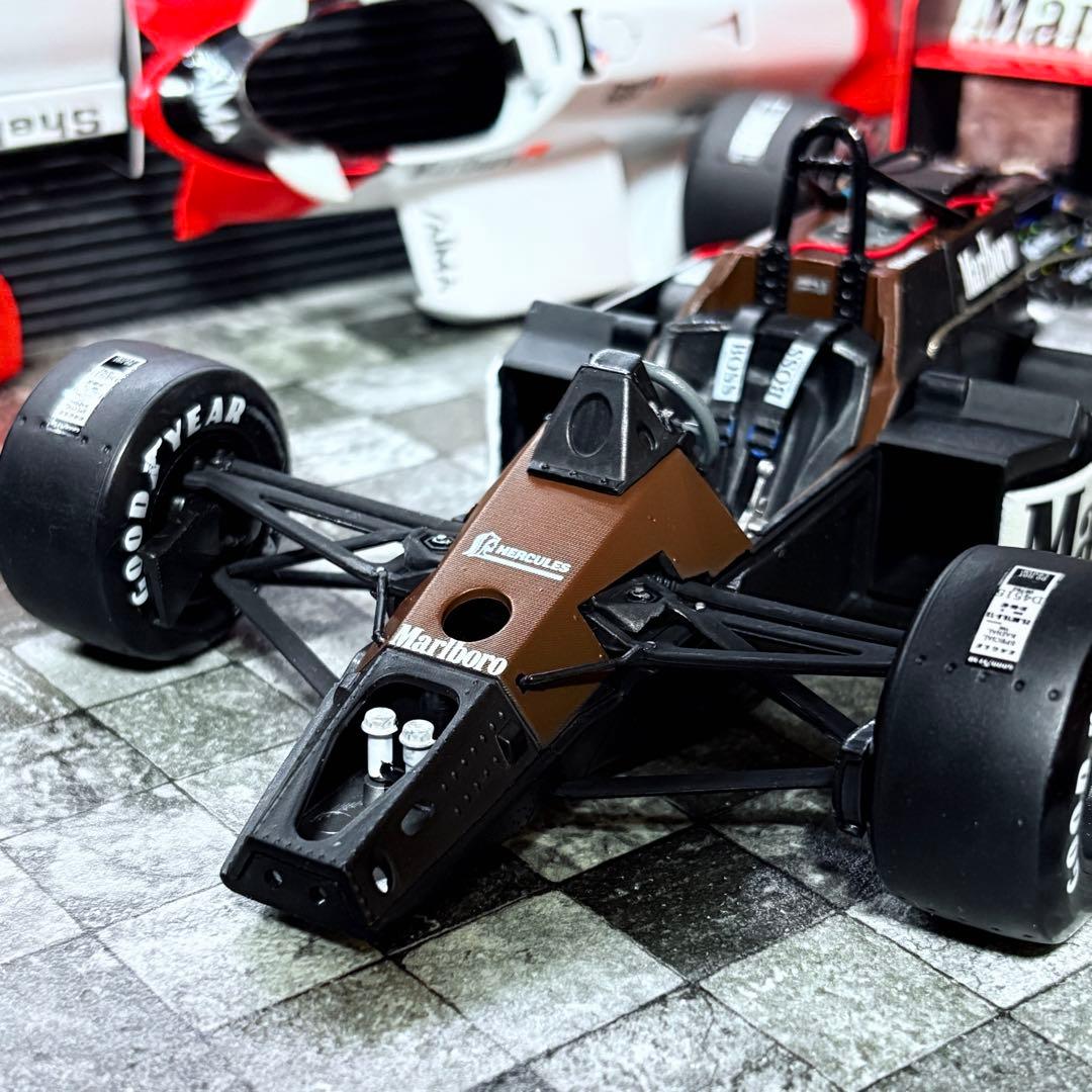 ワンオフカスタム 1/18 Solido マクラーレン MP4/2B 1985