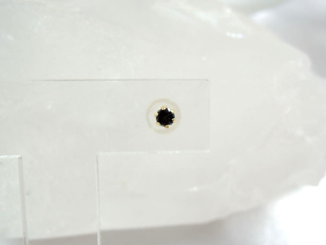 ☆ 吉宗 ☆K18YG天然アレキサンドライトピアス