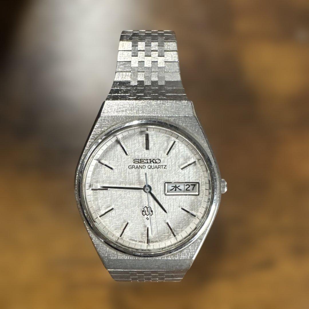 ④SEIKO GRAND QUARTZ 腕時計