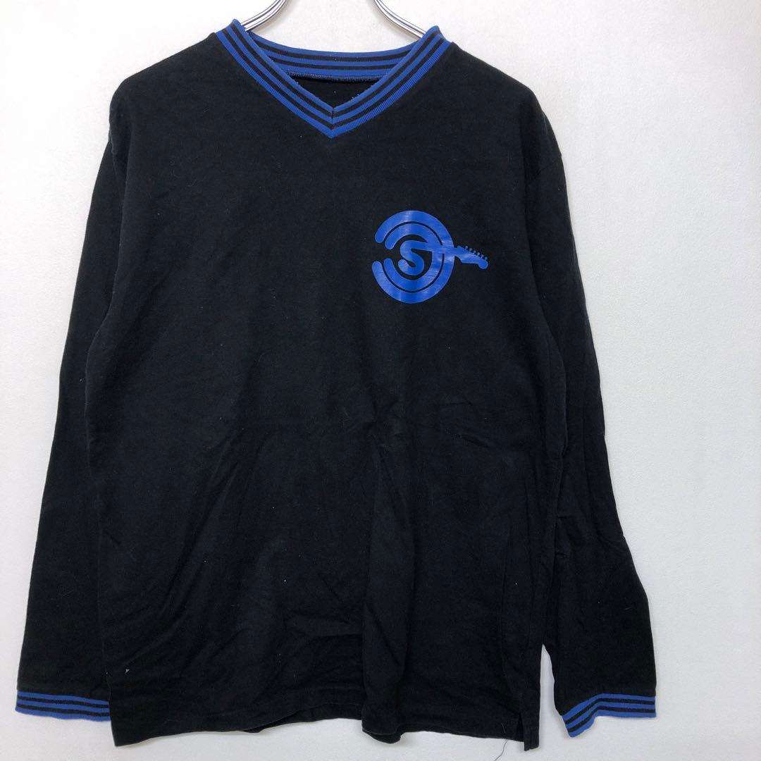 浜田省吾 ON THE ROAD '96 プリント Vネック ロンT 日本製