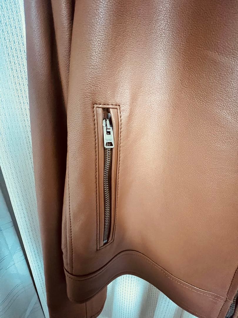 COACH レザーレーサーMサイズ