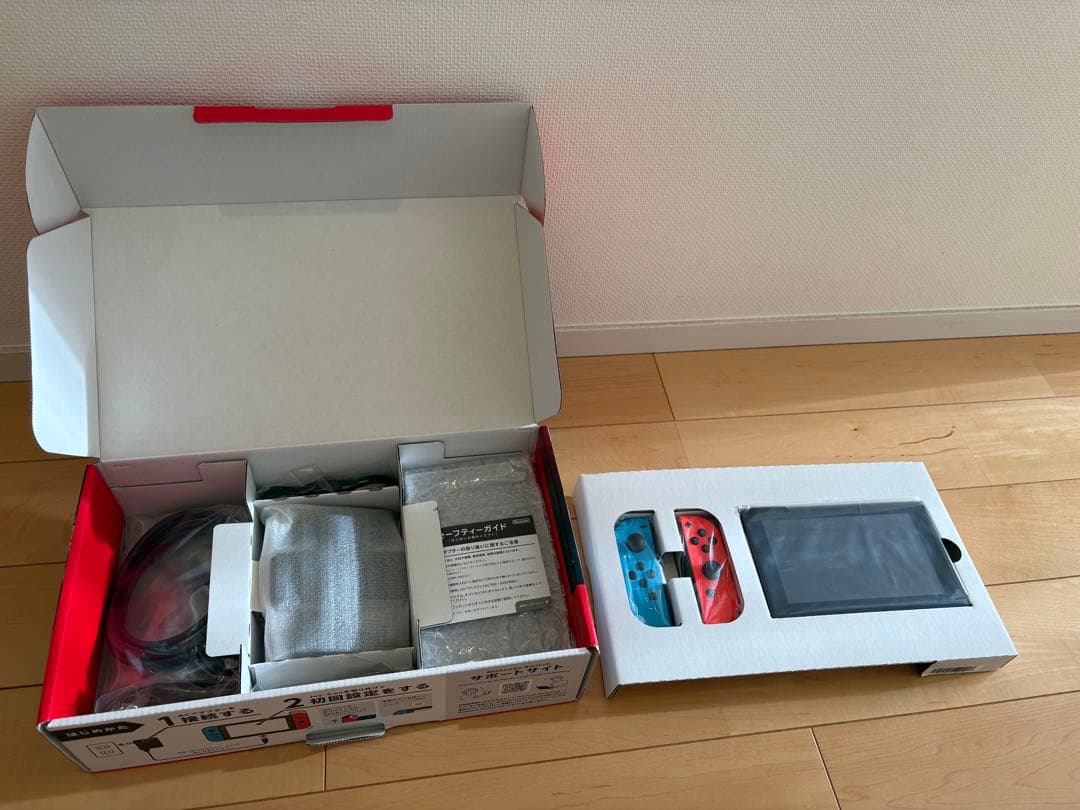 【おまけ付き】Nintendo Switch 本体 ネオンブルー／ネオンレッド