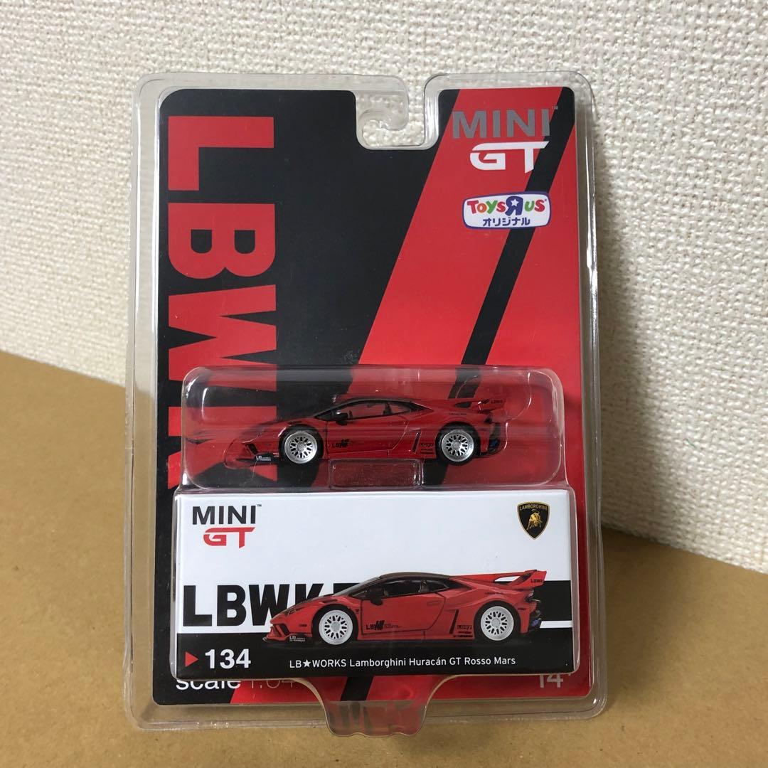 MINI GT　トイザらス限定　ランボルギーニ ウラカンGT　ロッソマーズ