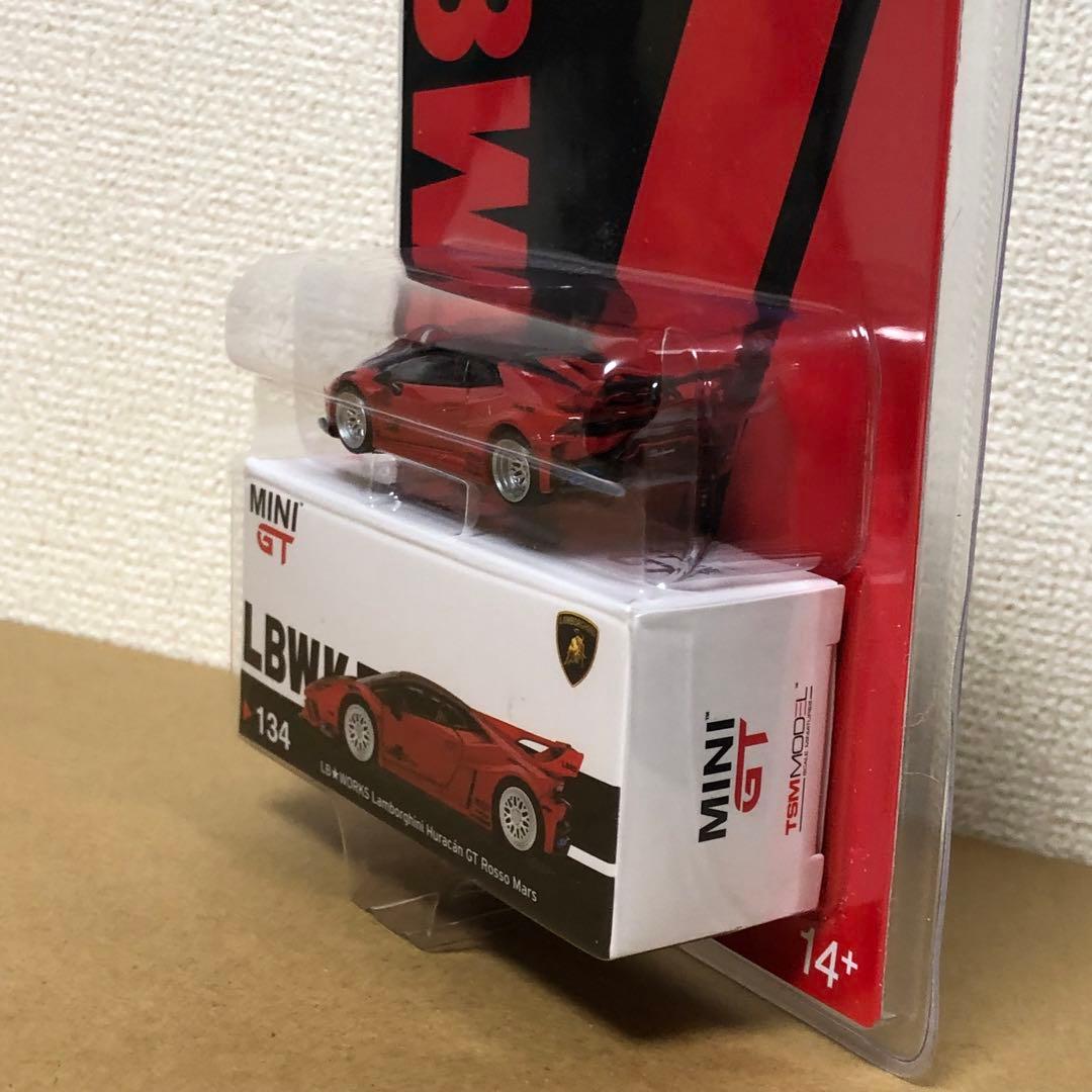 MINI GT　トイザらス限定　ランボルギーニ ウラカンGT　ロッソマーズ