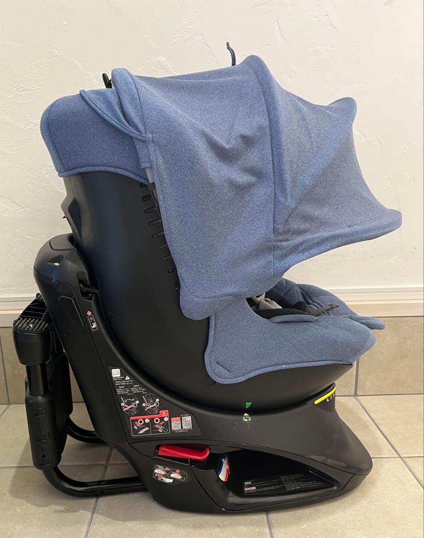 ⭐️週末限定⭐️ エールべべ　クルット　回転　新生児　チャイルドシート　サンシェード