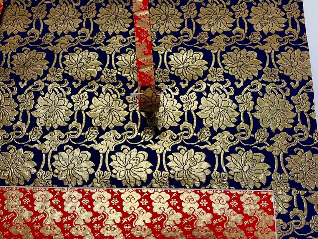 掛軸『四国八十八ヶ所霊場御朱印』仏画 絹本 共箱付 掛け軸 s83456