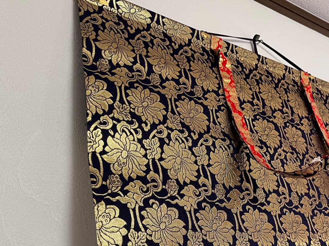 掛軸『四国八十八ヶ所霊場御朱印』仏画 絹本 共箱付 掛け軸 s83456