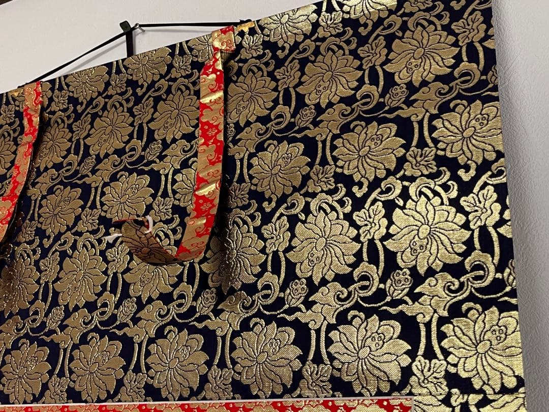 掛軸『四国八十八ヶ所霊場御朱印』仏画 絹本 共箱付 掛け軸 s83456