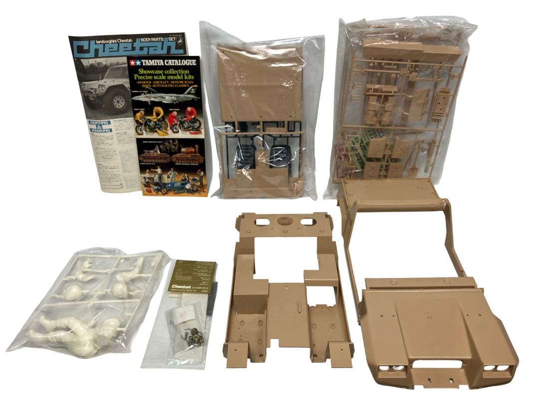 未組み立て 当時物 タミヤ 1/12 ランボルギーニ チータースペアボディセット