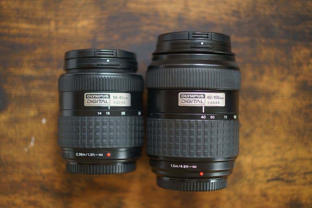 OLYMPUS E-300 ショット数7941 ズームレンズ2本付