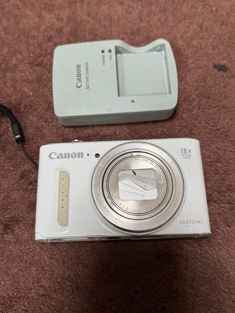 Canon POWERSHOT sx610 HS ホワイト（難あり）