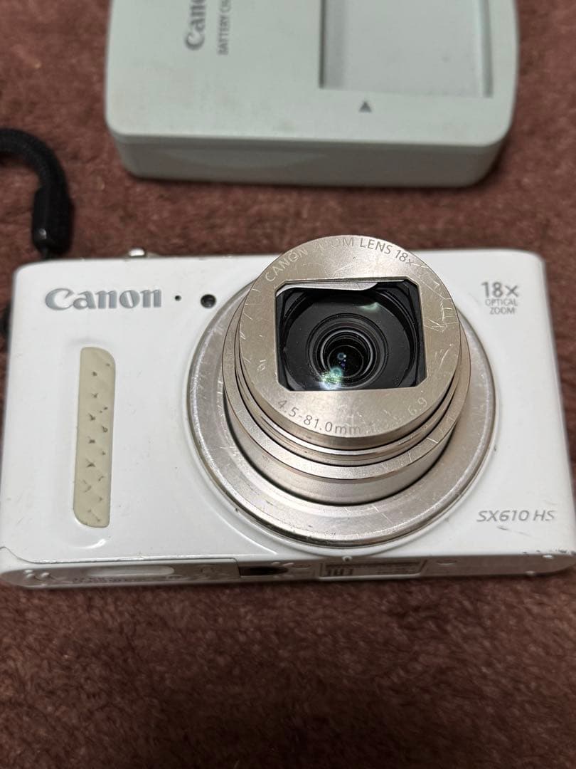 Canon POWERSHOT sx610 HS ホワイト（難あり）