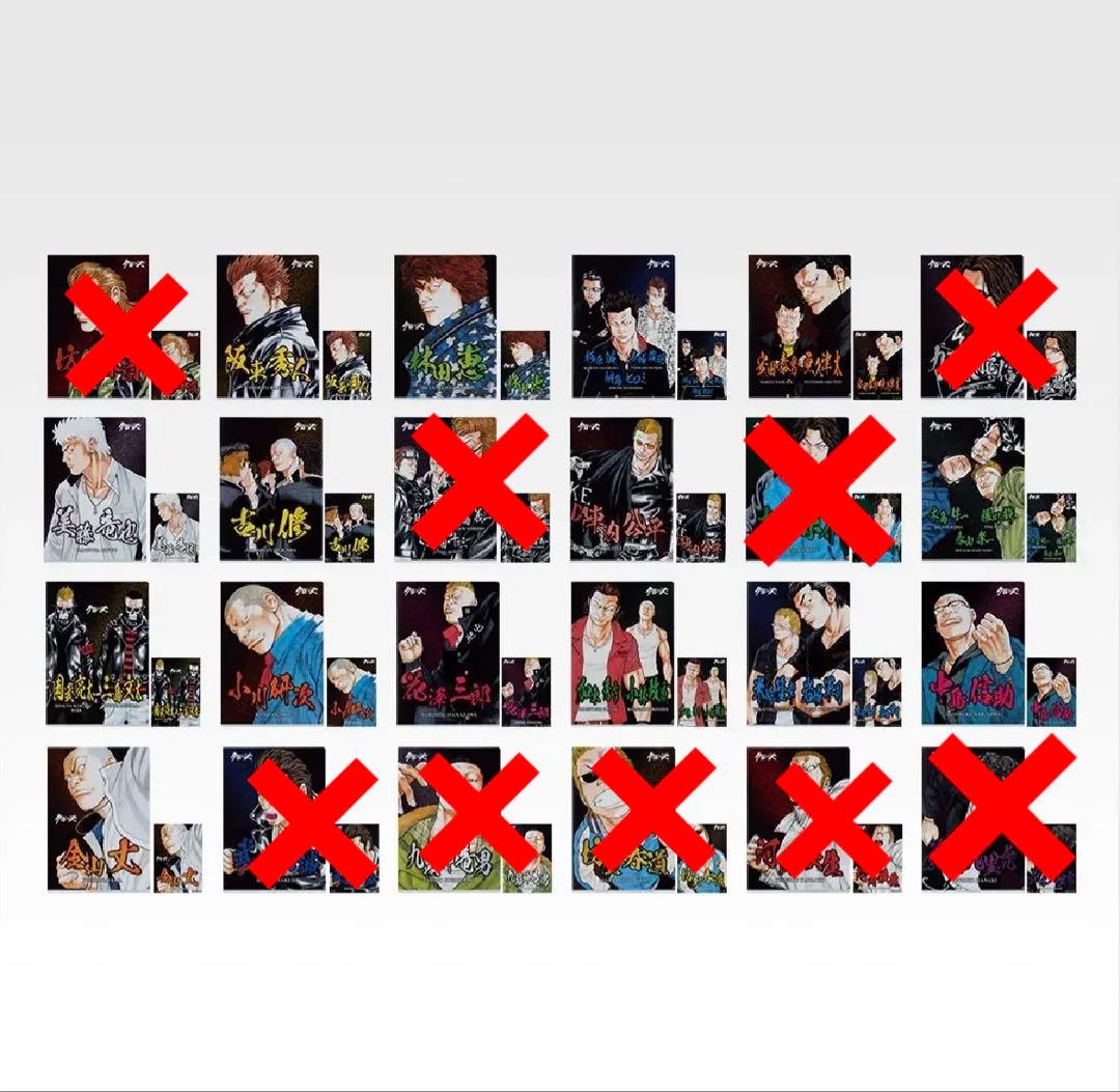 一番くじ クローズ＆WORST ～さすらいの鴉たち～　A B ラストワン