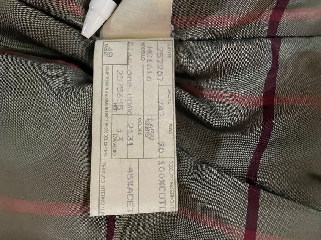 Giorgio Armani ダークブラウン ジャケット