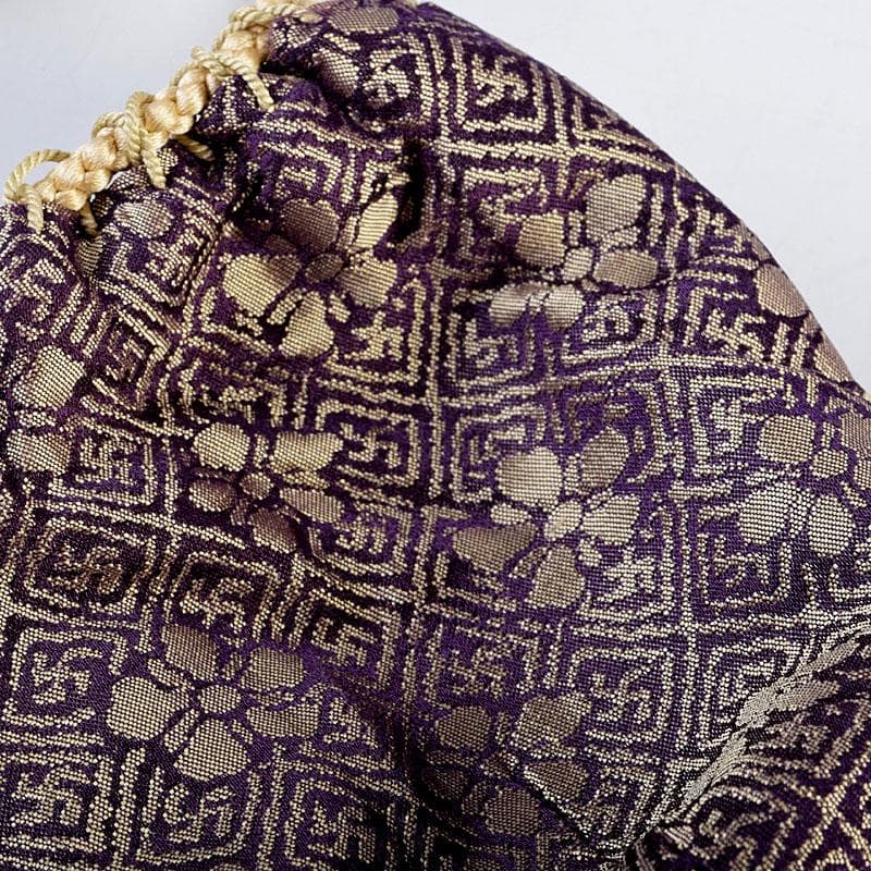 茶道具　瑞光窯造　佐々木八十二作　筒井写　瀬戸茶入　仕覆付　共箱　C　8909