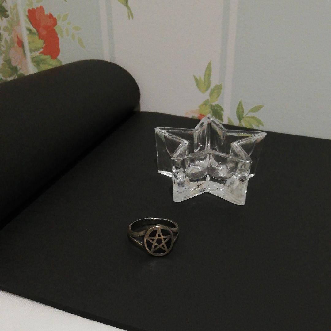 ペンタグラム(五芒星)銀リング