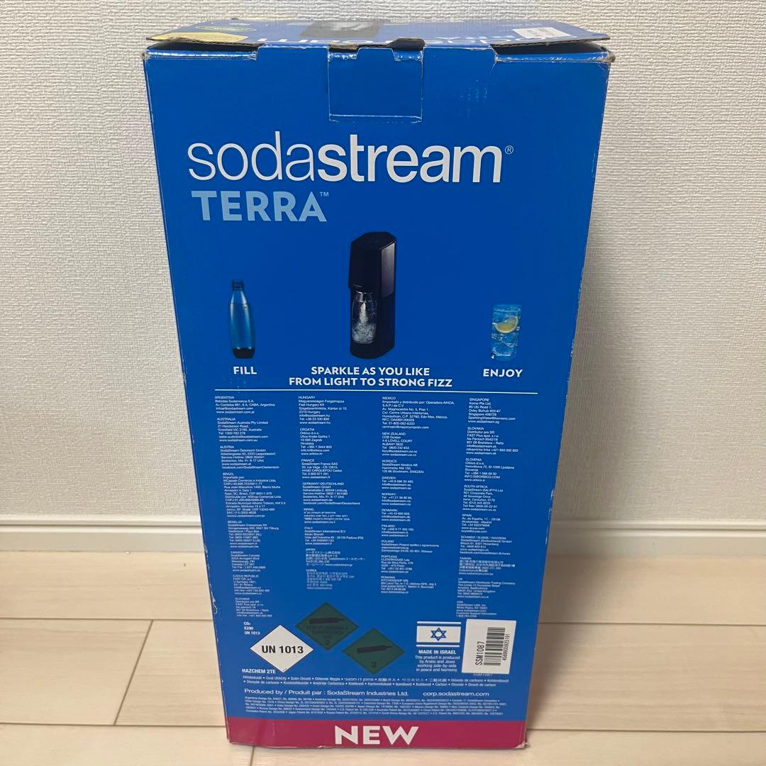 ソーダストリーム TERRA テラ SSM1087 ブラック