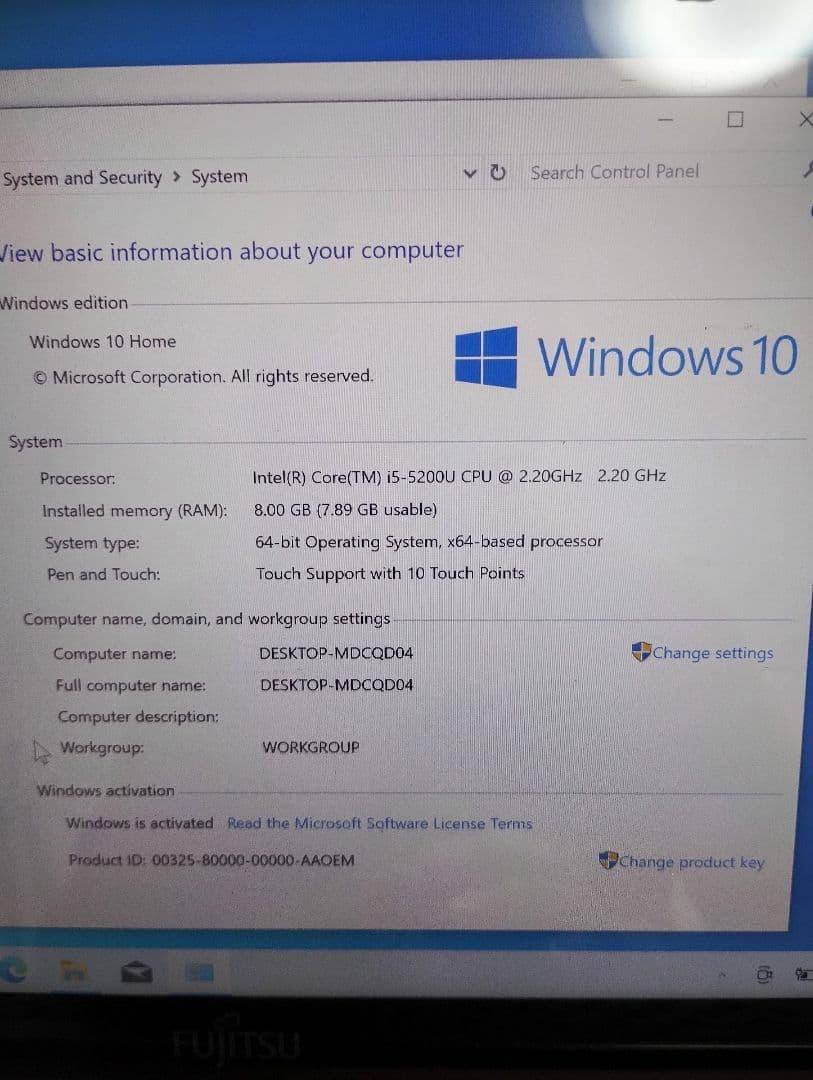 LIFEBOOK SH90/T FMVS90TRD1 レッド