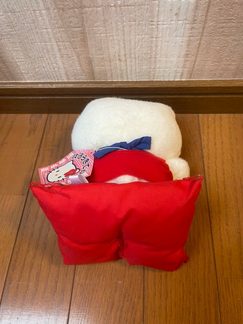 激レア·タグ付き☆ハローキティ 招き猫 ぬいぐるみ 1999年