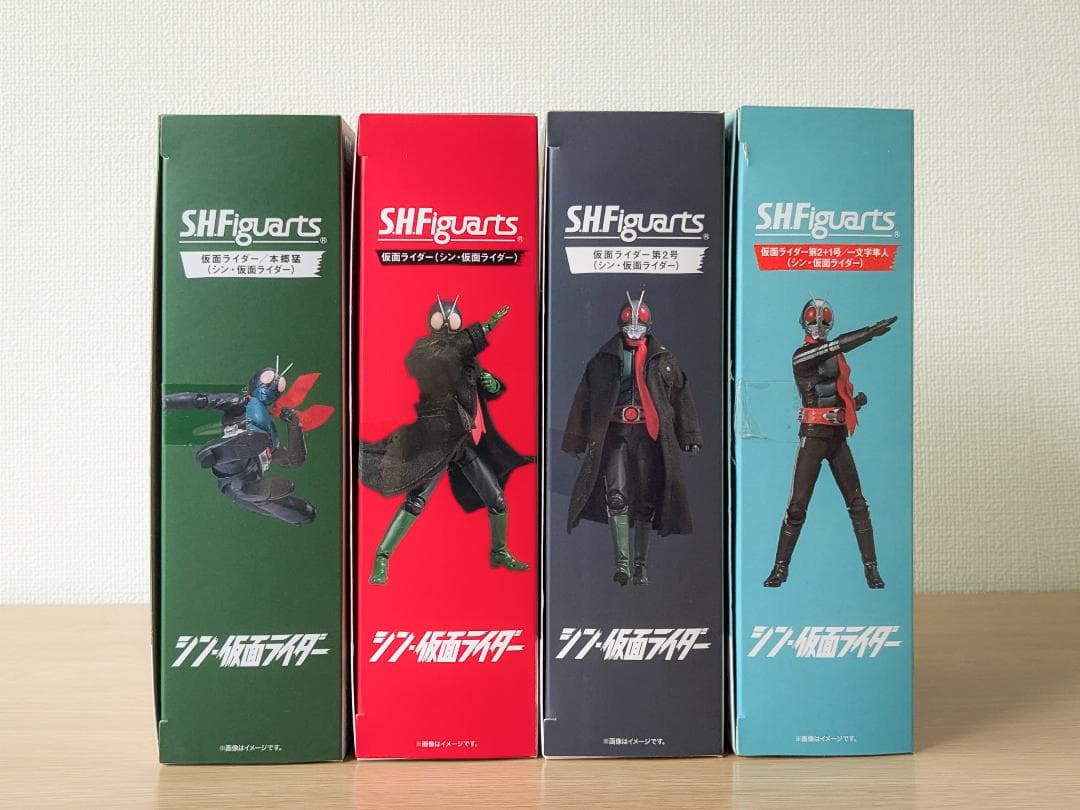S.H.Figuarts シン・仮面ライダー　7点セット