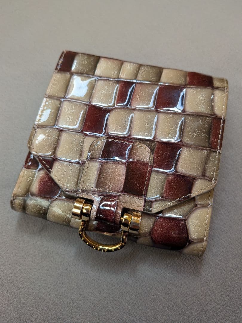 タイムセール★ATAO★アタオ★ロトロ★ヴィトロ★アンティークルビー★2つ折財布