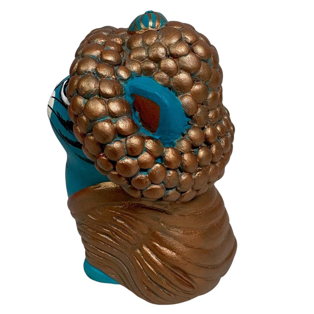 【希少品】エサシトモコ コネコッチ 五劫思惟仏猫 陶土 仏ニャン