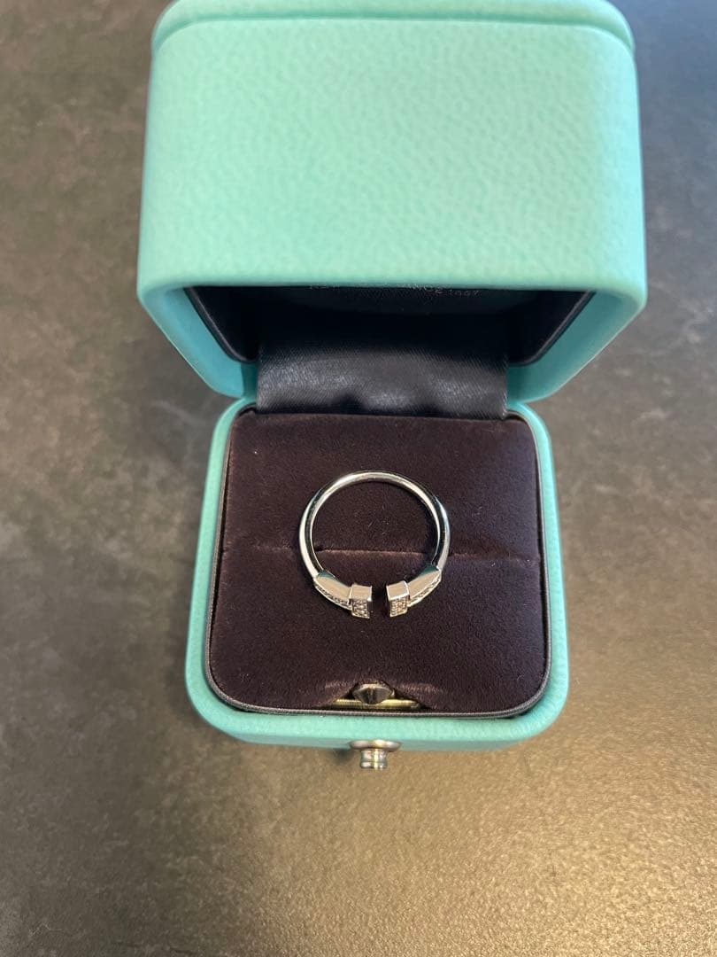 【Mai】ティファニーT ダイヤモンドワイヤーリング