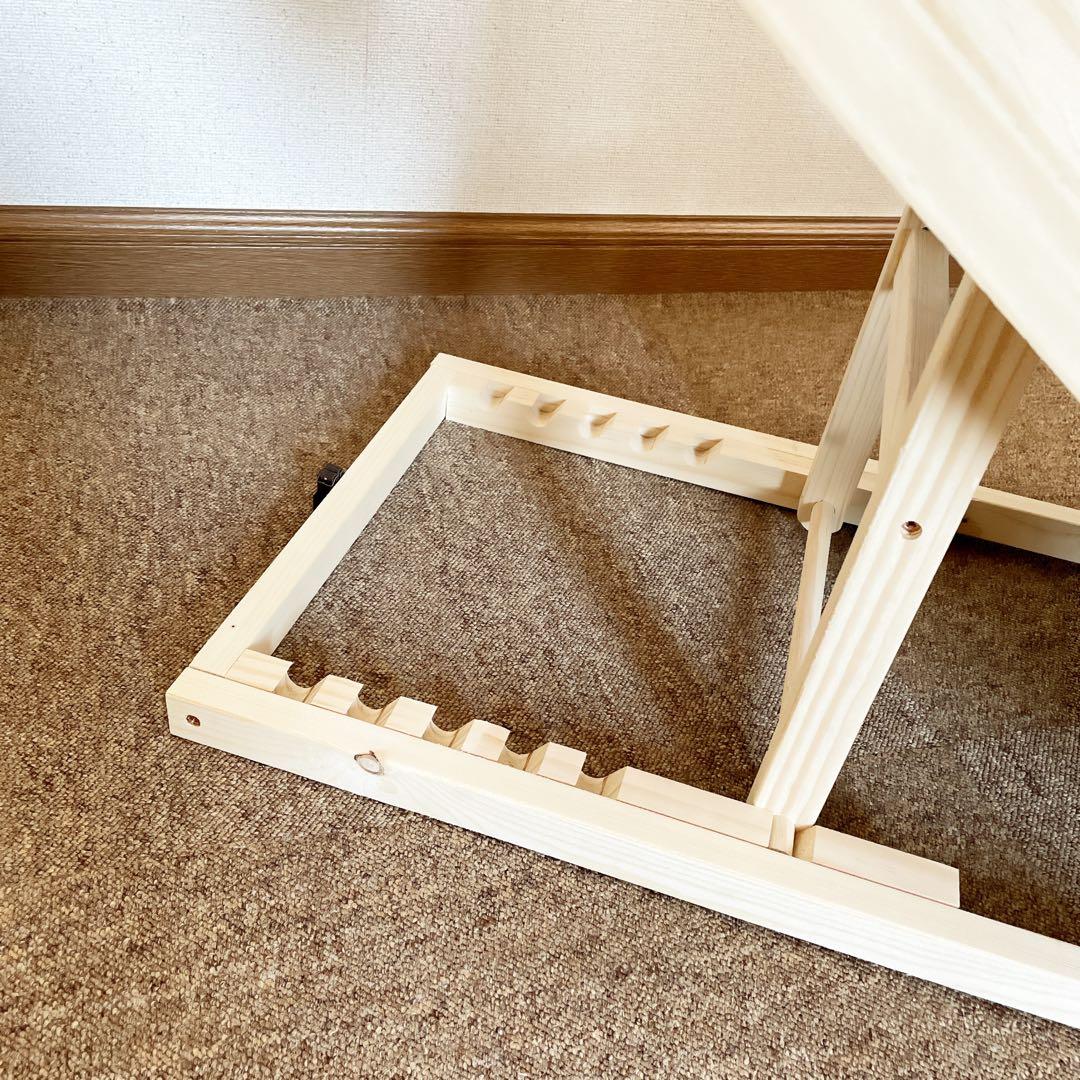 木製 4段 犬スロープ・ステップ グレー 折りたたみ式階段