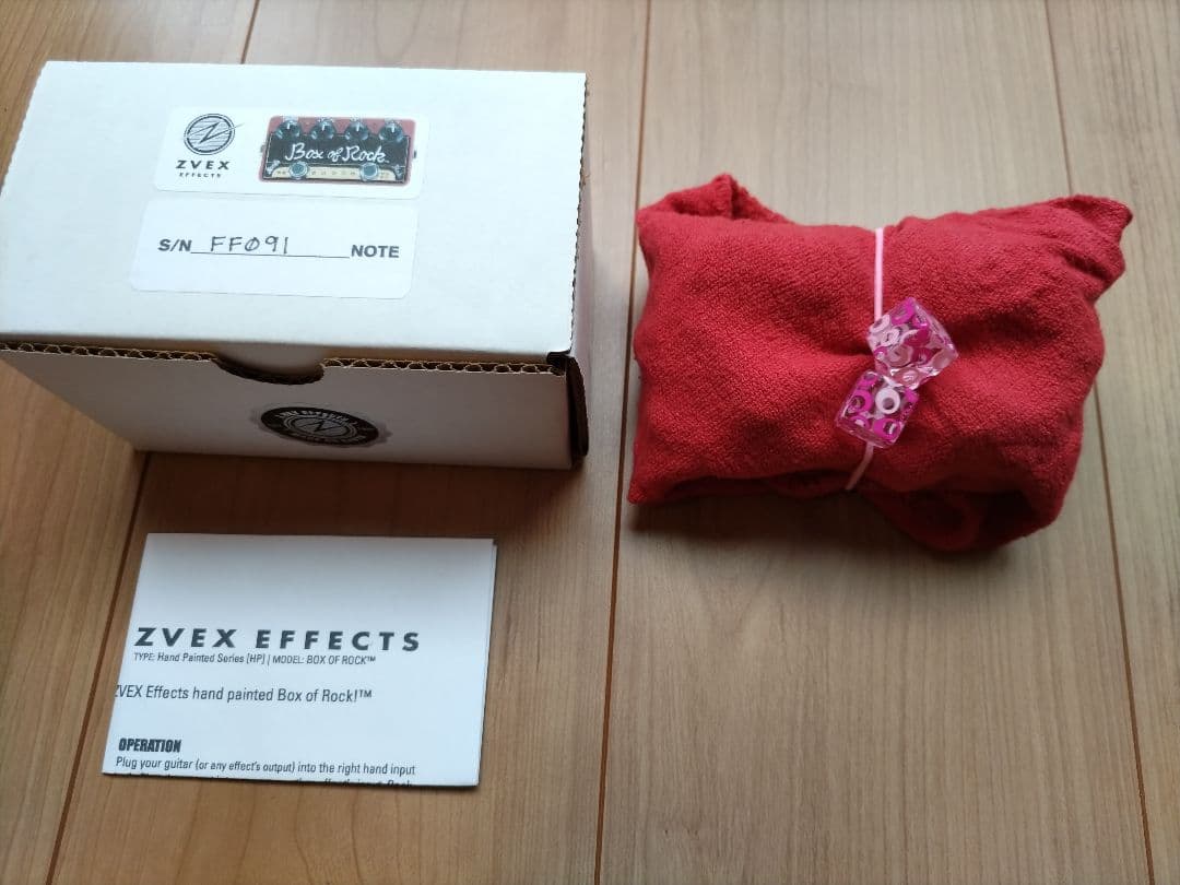 ZVEX Box of Rock ギターエフェクター　z.vex　ハンドペイント