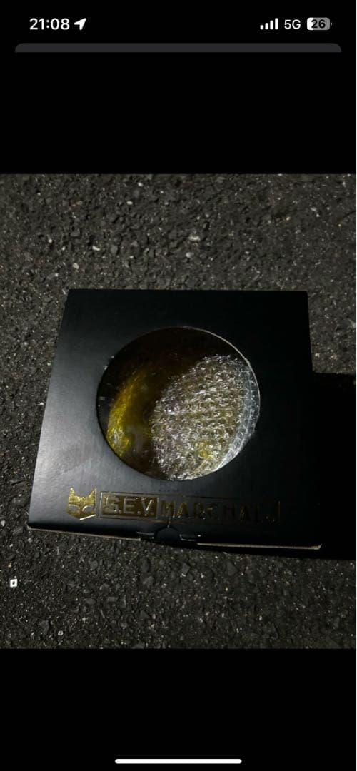 マーシャルイエローヘッドライト