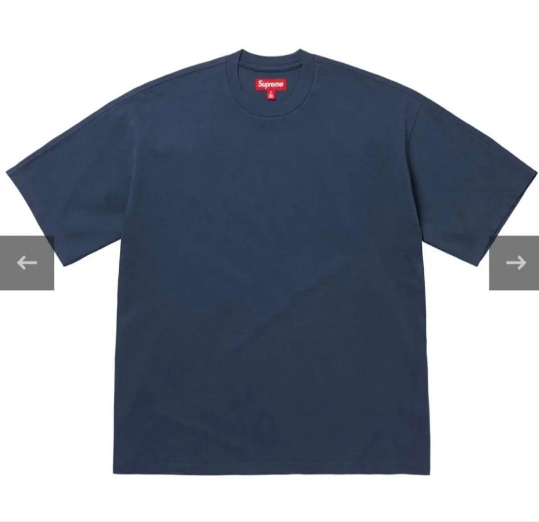 トップス Supreme Intarsia S/S Top Navy