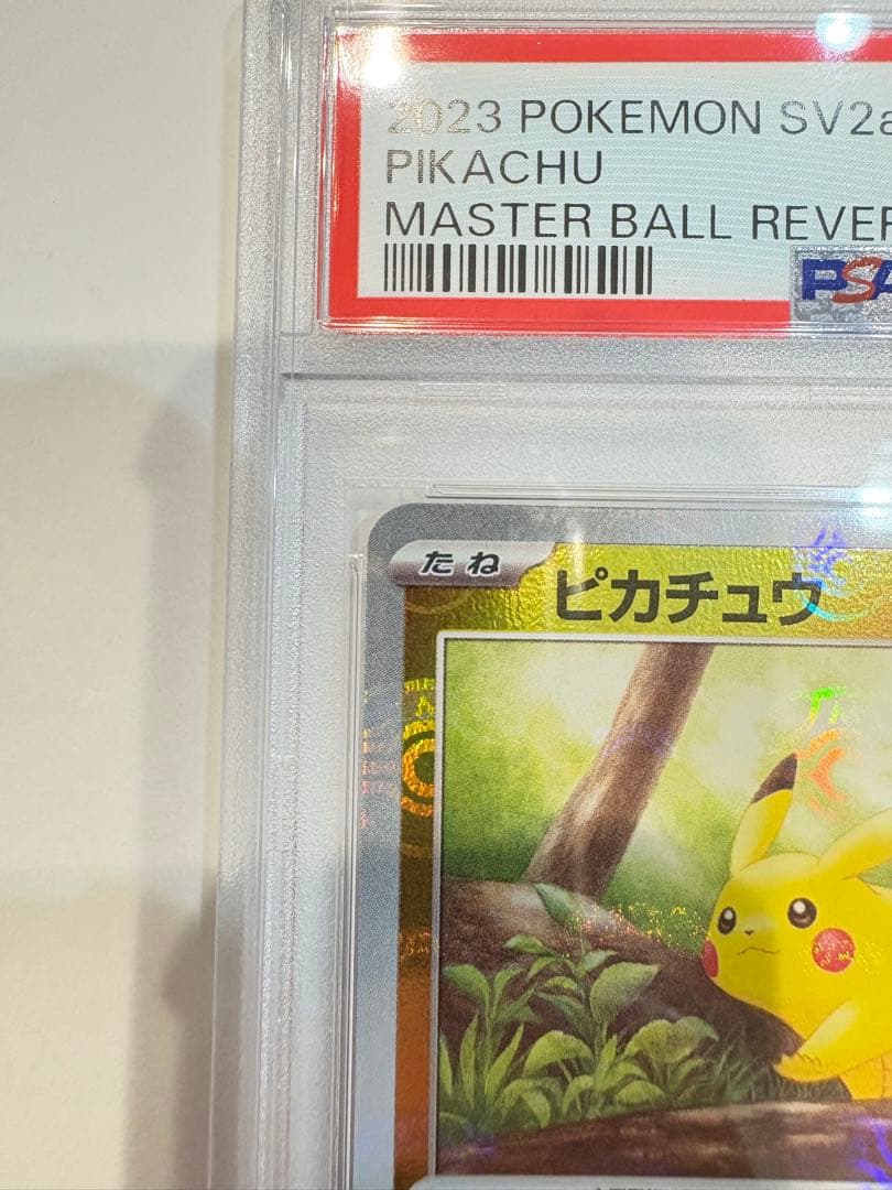 ピカチュウ　マスターボールミラー