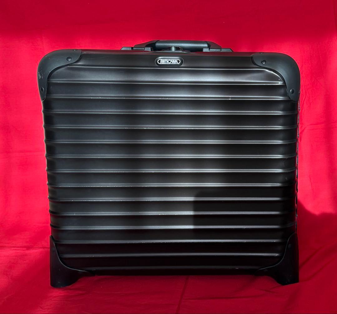 【サルサではありません】　2輪　 リモワ　オリジナル　コンパクト　黒　かじり跡有