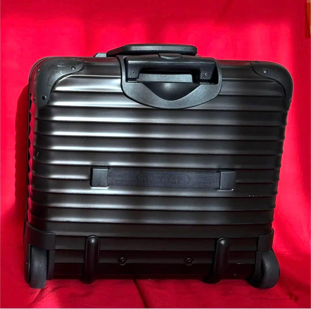 【サルサではありません】　2輪　 リモワ　オリジナル　コンパクト　黒　かじり跡有