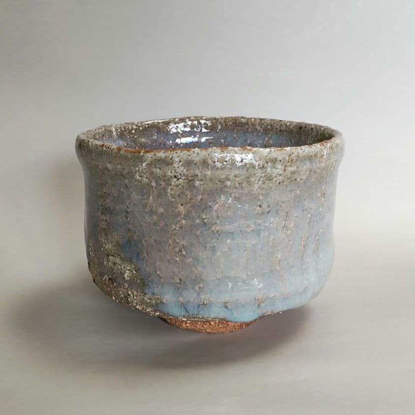 宇田川聖谷　萩焼茶碗　　吉田萩苑　宇田川抱青